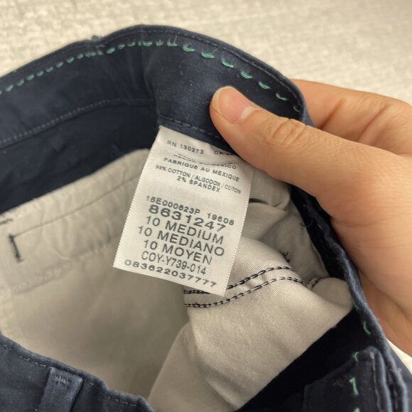 Lee Relaxed Fit 1889 Pants Womens Size 10 Medium Straight Leg Navy Blue Read - Picture 10 of 16